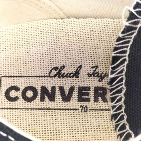 コンバース CONVERSE CT70 BLACK LOW CUT メンズ JPN:25